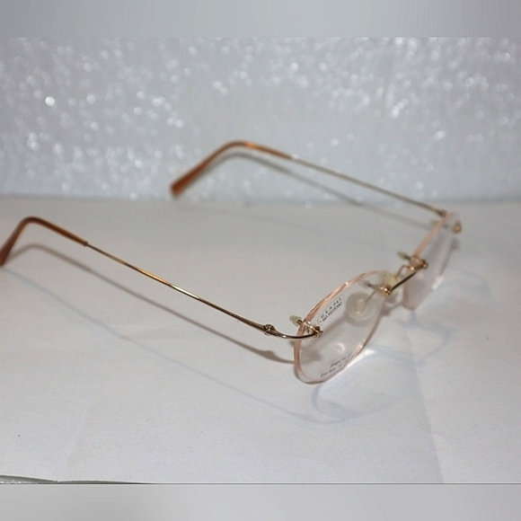 Charmant Vintage Rimless Frames Glasses titanium - Picture 6 of 15
